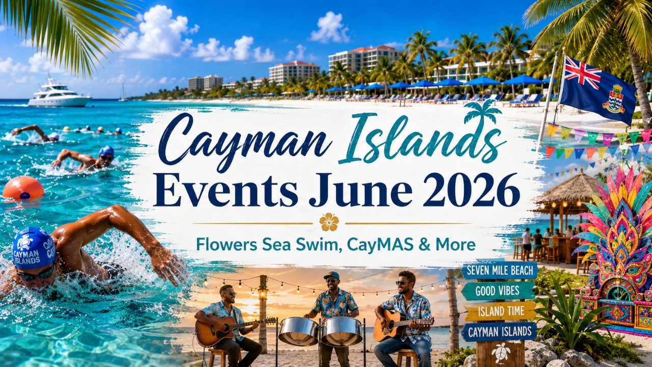 Cayman Islands Events June 2026: Flowers Sea Swim, CayMAS & More